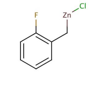 2-Fluorobenzylzinc chloride solution (CAS 312693-05-3) - chemical structure image