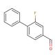 2-Fluorobiphenyl-4-carboxaldehyde (CAS 57592-43-5) - chemical structure image