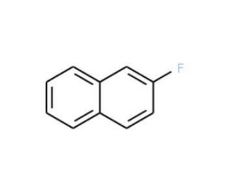 2-Fluoronaphthalene (CAS 323-09-1) - chemical structure image