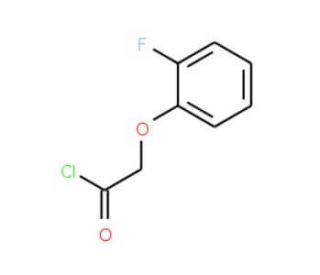 (2-fluorophenoxy)acetyl chloride (CAS 2965-17-5) - chemical structure image