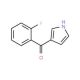 (2-Fluorophenyl)-(1H-pyrrol-3-yl)methanone (CAS 198126-03-3) - chemical structure image