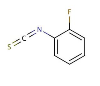 2-Fluorophenyl isothiocyanate (CAS 38985-64-7) - chemical structure image