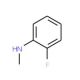 (2-Fluorophenyl)methylamine (CAS 1978-38-7) - chemical structure image