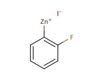 2-Fluorophenylzinc iodide solution (CAS 186000-41-9) - chemical structure image