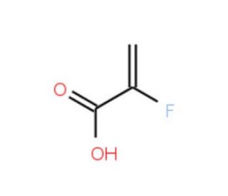 2-Fluoropropenoic acid (CAS 430-99-9) - chemical structure image