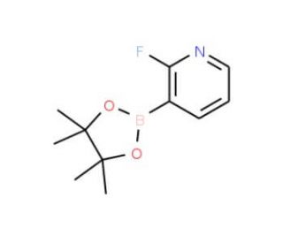 2-Fluoropyridine-3-boronic acid, pinacol ester (CAS 452972-14-4) - chemical structure image