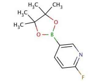 2-Fluoropyridine-5-boronic acid pinacol ester (CAS 444120-95-0) - chemical structure image