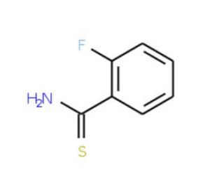 2-Fluorothiobenzamide (CAS 75907-82-3) - chemical structure image