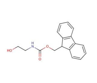 2-(Fmoc-amino)ethanol (CAS 105496-31-9) - chemical structure image