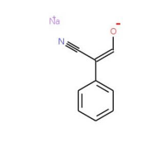 2-Formyl-2-phenylacetonitrile sodium enolate - chemical structure image