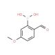 2-Formyl-5-methoxyphenylboronic acid (CAS 40138-18-9) - chemical structure image