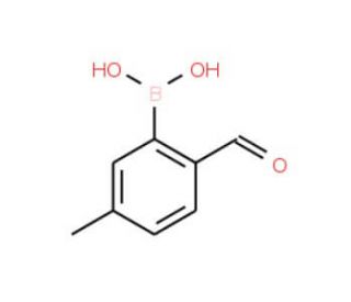 2-Formyl-5-methylphenylboronic acid (CAS 40138-17-8) - chemical structure image