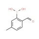 2-Formyl-5-methylphenylboronic acid (CAS 40138-17-8) - chemical structure image