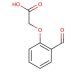 2-Formylphenoxyacetic acid (CAS 6280-80-4) - chemical structure image