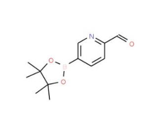 2-Formylpyridinyl-5-boronic acid pinacol ester (CAS 1073354-14-9) - chemical structure image