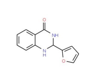 2-Furan-2-yl-2,3-dihydro-1H-quinazolin-4-one - chemical structure image