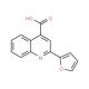 2-Furan-2-yl-quinoline-4-carboxylic acid (CAS 20146-25-2) - chemical structure image