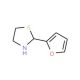 2-Furan-2-yl-thiazolidine - chemical structure image