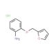 2-(Furan-2-ylmethoxy)-phenylamine hydrochloride - chemical structure image