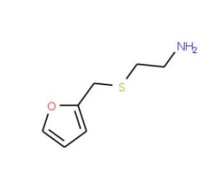 2-(Furan-2-ylmethylsulfanyl)-ethylamine (CAS 36415-21-1) - chemical structure image