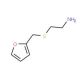 2-(Furan-2-ylmethylsulfanyl)-ethylamine (CAS 36415-21-1) - chemical structure image