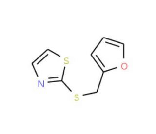 2-Furfuryl thiothiazole (CAS 176981-11-6) - chemical structure image