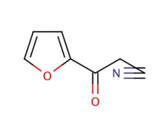 2-Furoylacetonitrile (CAS 31909-58-7) - chemical structure image