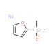 2-Furyldimethylsilanol sodium salt (CAS 879904-88-8) - chemical structure image