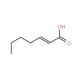 2-Heptenoic Acid (CAS 18999-28-5) - chemical structure image