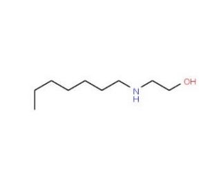 2-(heptylamino)ethan-1-ol - chemical structure image