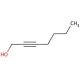 2-Heptyn-1-ol (CAS 1002-36-4) - chemical structure image