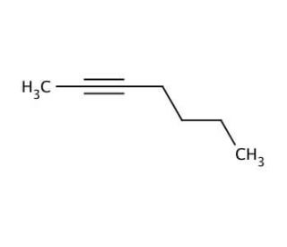 2-Heptyne (CAS 1119-65-9) - chemical structure image