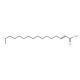 2-Hexadecenoic Acid (CAS 629-56-1) - chemical structure image