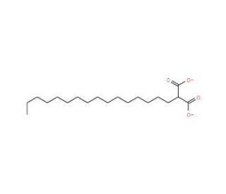 2-Hexadecyl-malonic acid (CAS 4371-64-6) - chemical structure image
