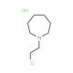 2-(Hexamethyleneimino)ethyl chloride hydrochloride (CAS 26487-67-2) - chemical structure image