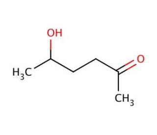 2-Hexanone, 5-hydroxy (CAS 56745-61-0) - chemical structure image