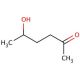2-Hexanone, 5-hydroxy (CAS 56745-61-0) - chemical structure image