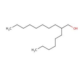 2-Hexyl-1-decanol (CAS 2425-77-6) - chemical structure image