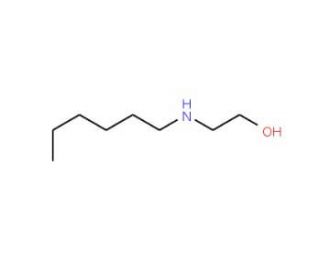 2-(hexylamino)ethan-1-ol (CAS 54596-69-9) - chemical structure image