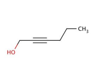 2-Hexyn-1-ol (CAS 764-60-3) - chemical structure image
