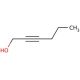 2-Hexyn-1-ol (CAS 764-60-3) - chemical structure image