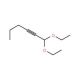 2-Hexynal diethyl acetal (CAS 18229-78-2) - chemical structure image