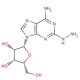 2-Hydrazino Adenosine (CAS 15763-11-8) - chemical structure image