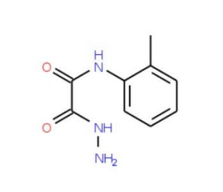 2-Hydrazino-N-(2-methylphenyl)-2-oxoacetamide - chemical structure image