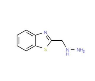 2-(hydrazinomethyl)-1,3-benzothiazole (CAS 854070-55-6) - chemical structure image