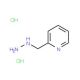 2-(hydrazinomethyl)pyridine dihydrochloride - chemical structure image