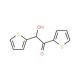 2-hydroxy-1,2-di(2-thienyl)ethan-1-one (CAS 27761-02-0) - chemical structure image