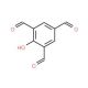 2-Hydroxy-1,3,5-benzenetricarbaldehyde (CAS 81502-74-1) - chemical structure image