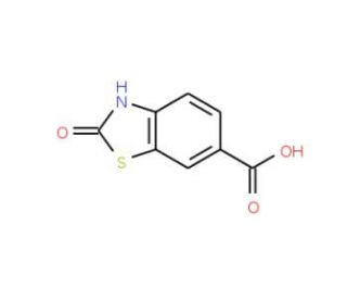 2-Hydroxy-1,3-benzothiazole-6-carboxylic acid - chemical structure image