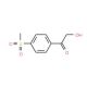 2-Hydroxy-1-[4-(methylsulfonyl)phenyl]-1-ethanone (CAS 197240-27-0) - chemical structure image